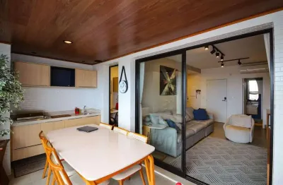 Apartamento 2 suítes com vista para o mar, frente, Boqueirão – Santos | 2 vagas | R$1.600.000