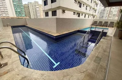 Apartamento 2 suítes com 84m² internos + 84m² externos no Boqueirão, Santos – Financiamento aceito
