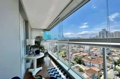 Apartamento 3 Quartos com 2 Vagas à Venda em Pompéia, Santos – 228 m² de Área Total e Lazer Completo