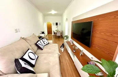 Apartamento 2 Dormitórios (1 suíte) em Santos, Vila Mathias – 89m² 1 vaga