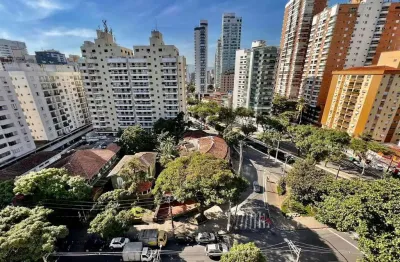 Cobertura Frente em Boqueirão, Santos – 3 Dorms (1 Suíte) com Varanda Gourmet, Piscina e Mobiliado