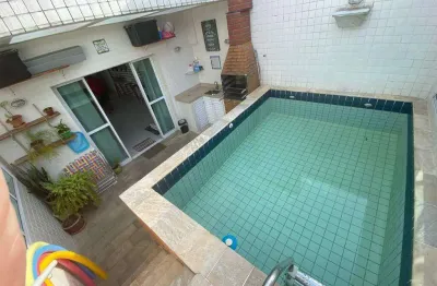 Cobertura residencial em Marapé, Santos – 3 dorms, piscina e churrasqueira | Financiamento permitido