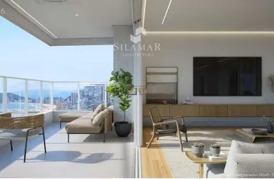 Apartamento residencial de alto padrão à venda no Gonzaga, Santos