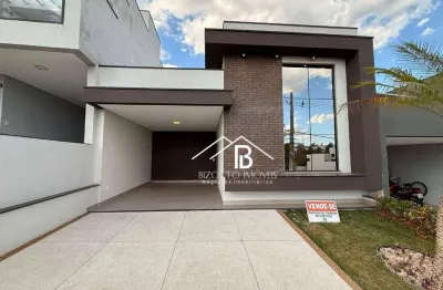Belissima casa a venda no residencial park gran reserve em indaiatuba com 3 dormitorios sendo 1 suite master  com closet rica em planejados
