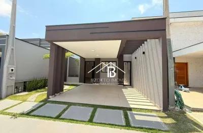 Vende-se casa no condominio park real na cidade de indaiatuba com 3 dormitorios sendo 1 suite nova nunca habitada , aceita financiamento 960 mil .