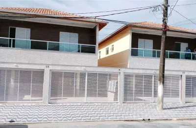 Casa com 2 quartos à venda na Rua Bernardo Guimarães, 116, Ribeirópolis, Praia Grande