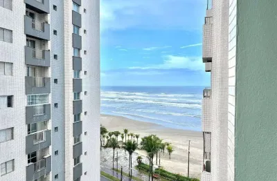 Excelente apartamento com vista mar de 2 dormitórios no Caiçara