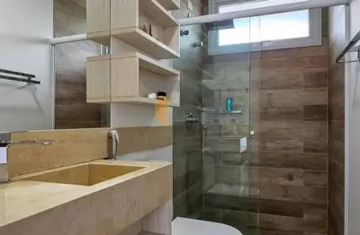 Casa mobiliada com 338m² com 3 suítes em terreno de 806m² - alphaville/gravataí