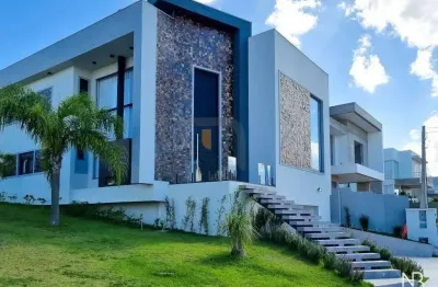 Casa com 4 dormitórios à venda, 378 m² - alphaville - gravataí/rs