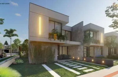 Casa com 3 dormitórios à venda, 136 m² - alphaville - gravataí/rs