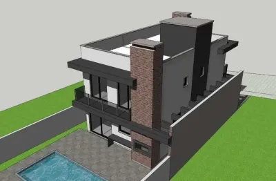 Casa 3 dormitórios à venda, 149 m² - cyrela landscape seminario - gravataí/rs