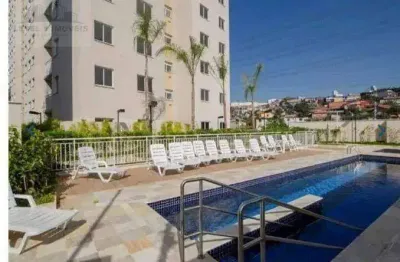 Apartamento fantástico no condomínio fatto family club  - taboõa da serra