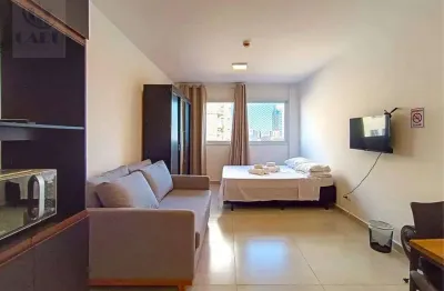 Apartamento studio no condomínio smart living santana