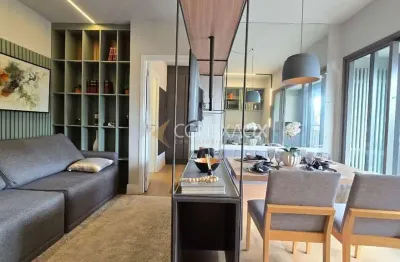 Apartamento com 1 quarto à venda na rua capitão francisco de paula, 125, cambuí, campinas, 43 m2 por r$ 630.000