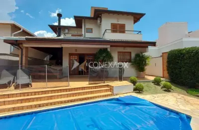 Casa em condomínio fechado com 3 quartos à venda na rua sérgio dalben, s/n, chácara são rafael, campinas, 257 m2 por r$ 1.750.000