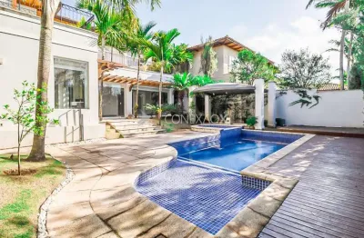 Casa em condomínio fechado com 4 quartos à venda na avenida professora dea ehrhardt carvalho, 100, sítios de recreio gramado, campinas, 552 m2 por r$ 6.500.000