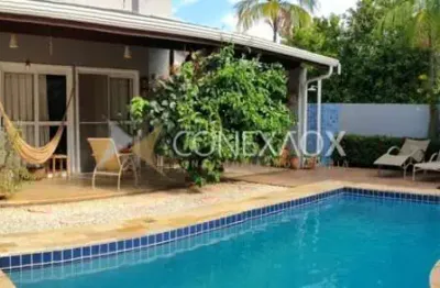 Casa em condomínio fechado com 3 quartos à venda na rua sérgio dalben, s/n, chácara são rafael, campinas, 245 m2 por r$ 1.800.000