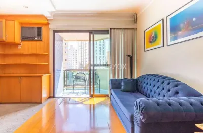 Flat com 1 quarto à venda na rua coronel francisco andrade coutinho, 222, cambuí, campinas, 70 m2 por r$ 640.000