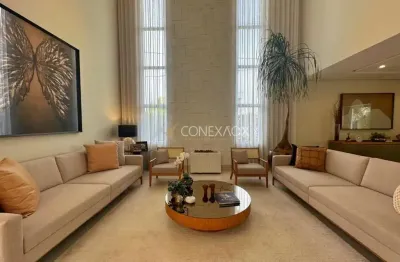 Casa em condomínio fechado com 4 quartos à venda na avenida carlos diaulas serpa, s/nº, loteamento parque dos alecrins, campinas, 315 m2 por r$ 2.900.000