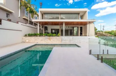Casa em condomínio fechado com 4 quartos à venda na rua romilda aparecida cruz, 10, residencial jatibela, campinas, 701 m2 por r$ 6.900.000