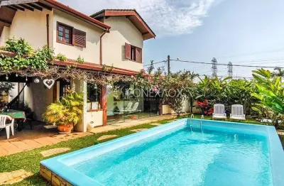 Casa em condomínio fechado com 4 quartos à venda na rua egberto ferreira de arruda camargo, 900, notre dame, campinas, 240 m2 por r$ 1.789.000