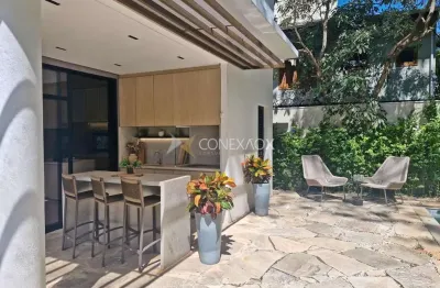 Casa em condomínio fechado com 4 quartos à venda na avenida professora dea ehrhardt carvalho, 1400, sítios de recreio gramado, campinas, 216 m2 por r$ 3.045.000