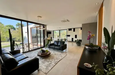 Casa em condomínio fechado com 3 quartos à venda na avenida carlos diaulas serpa, s/nº, loteamento parque dos alecrins, campinas, 285 m2 por r$ 2.780.000