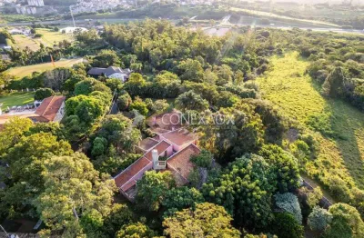 Casa em condomínio fechado com 4 quartos à venda na rua eliseu teixeira de camargo, 700, sítios de recreio gramado, campinas, 1300 m2 por r$ 7.990.000