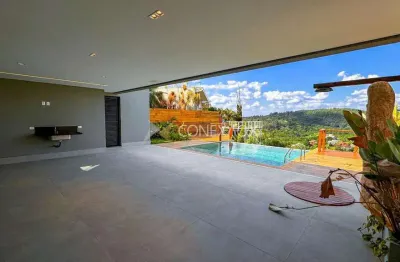 Casa em condomínio fechado com 4 quartos à venda na rua armando eurico stocco, 13, jardim botânico (sousas), campinas, 350 m2 por r$ 3.450.000