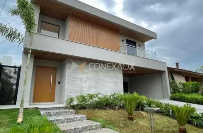 Casa em condomínio fechado com 4 quartos à venda na avenida carlos diaulas serpa, s/nº, loteamento parque dos alecrins, campinas, 333 m2 por r$ 3.080.000