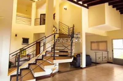 Casa em condomínio fechado com 3 quartos à venda na rua san conrado, 3485, loteamento caminhos de san conrado (sousas), campinas, 385 m2 por r$ 1.450.000