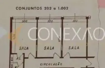 Sala comercial para alugar na avenida francisco glicério, 1058, centro, campinas, 80 m2 por r$ 700