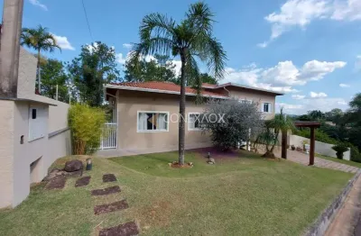 Casa em condomínio fechado com 5 quartos à venda na rua luiz de paula, 240, parque jatibaia (sousas), campinas, 332 m2 por r$ 1.800.000