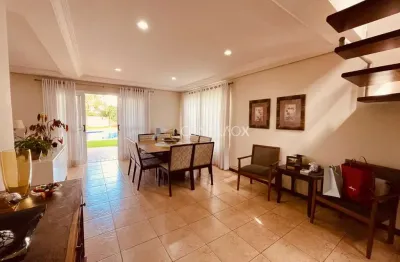 Casa em condomínio fechado com 3 quartos à venda na rua san conrado, 3485, loteamento caminhos de san conrado (sousas), campinas, 229 m2 por r$ 1.890.000