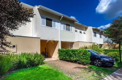 Casa em condomínio fechado com 3 quartos à venda na rua santa mônica, 280, jardim santa marcelina, campinas, 121 m2 por r$ 1.260.000