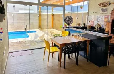 Casa em condomínio fechado com 3 quartos à venda na avenida santana, 1990, jardim golden park residence, hortolândia, 217 m2 por r$ 1.195.000