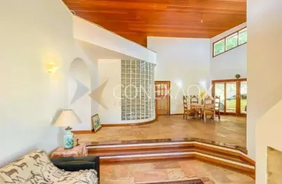 Casa em condomínio fechado com 4 quartos à venda na rua armando eurico stocco, 13, jardim botânico (sousas), campinas, 412 m2 por r$ 2.800.000