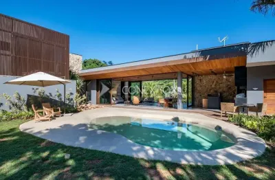 Casa em condomínio fechado com 5 quartos à venda na rua benedito nardez, 20, chácara bela vista, campinas, 446 m2 por r$ 4.990.000