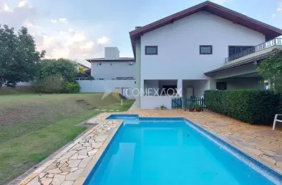 Casa em condomínio fechado com 4 quartos à venda na rua sérgio dalben, s/n, chácara são rafael, campinas, 265 m2 por r$ 2.600.000