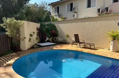 Casa em condomínio fechado com 3 quartos à venda na alberto de salvo, 530, barão geraldo, campinas, 80 m2 por r$ 850.000