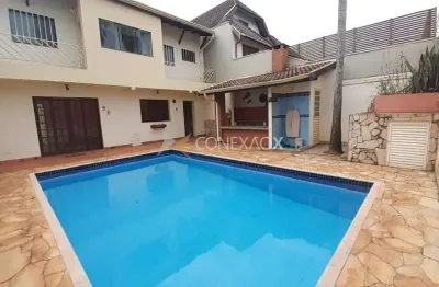 Casa em condomínio fechado com 4 quartos para alugar no barão geraldo, campinas , 234 m2 por r$ 4.700