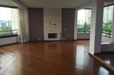 Cobertura com 4 dormitórios à venda, 370 m² por r$ 2.500.000,00 - panamby - são paulo/sp