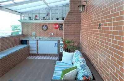 Cobertura com 2 dormitórios à venda, 128 m² por r$ 470.000,00 - jardim santa terezinha - são paulo/sp