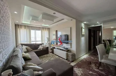 Apartamento com 3 dormitórios à venda, 100 m² por r$ 627.900,00 - chácara mafalda - são paulo/sp