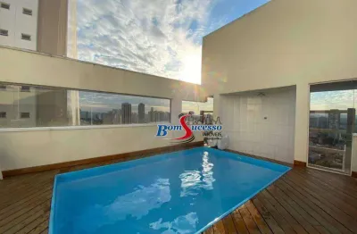 Cobertura com 3 dormitórios à venda, 164 m² por r$ 1.599.000,00 - tatuapé - são paulo/sp