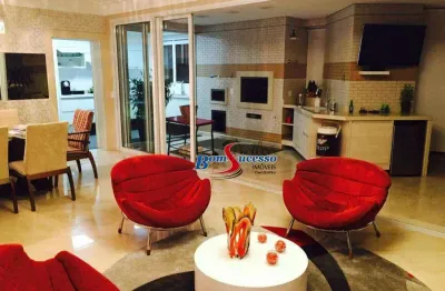 Apartamento com 4 dormitórios à venda, 297 m² por r$ 5.299.000,00 - jardim anália franco - são paulo/sp