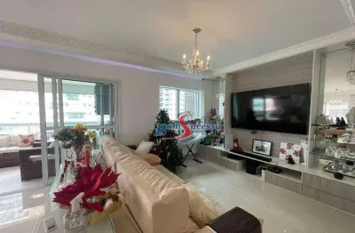 Apartamento com 3 dormitórios à venda, 180 m² por r$ 2.400.000,00 - jardim anália franco - são paulo/sp