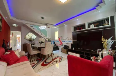 Sobrado com 3 dormitórios à venda, 170 m² por r$ 897.000,00 - vila ema - são paulo/sp