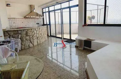 Cobertura com 3 dormitórios à venda, 280 m² por r$ 1.550.000,00 - vila jacuí - são paulo/sp