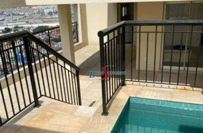 Cobertura com 4 dormitórios à venda, 238 m² por r$ 2.500.000 - vila prudente - são paulo/sp